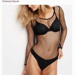 Victoria’s secret fishnet bodysuit